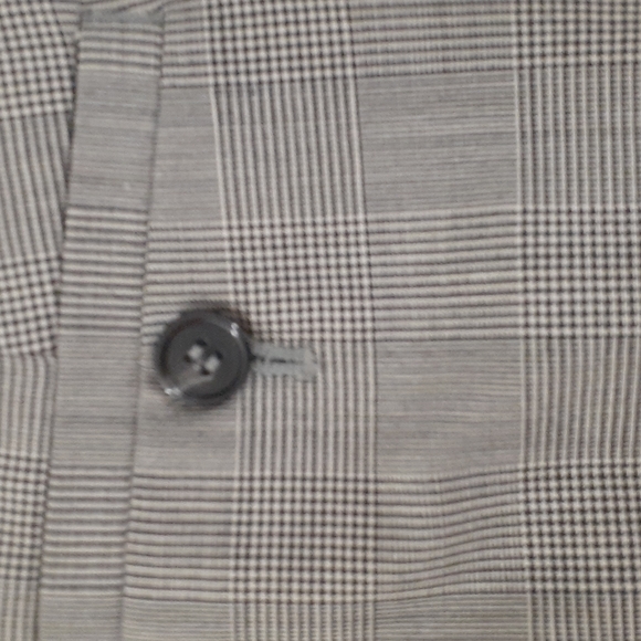 Jones NY Stretch Plaid Dress pants 10 p - Picture 2 of 5